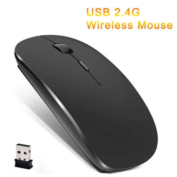 Slim Wireless Mouse 2.4GHz Optical Mice 1