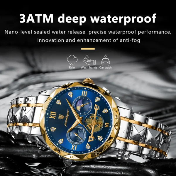 Luxury Men Wristwatch Waterproof 2