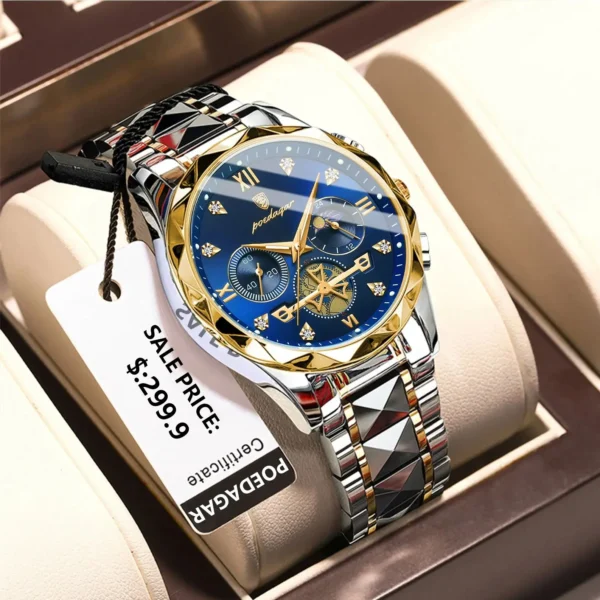 Luxury Men Wristwatch Waterproof 1